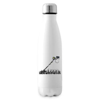 Détecteur de métaux - Bouteille isotherme - blanc - Droite