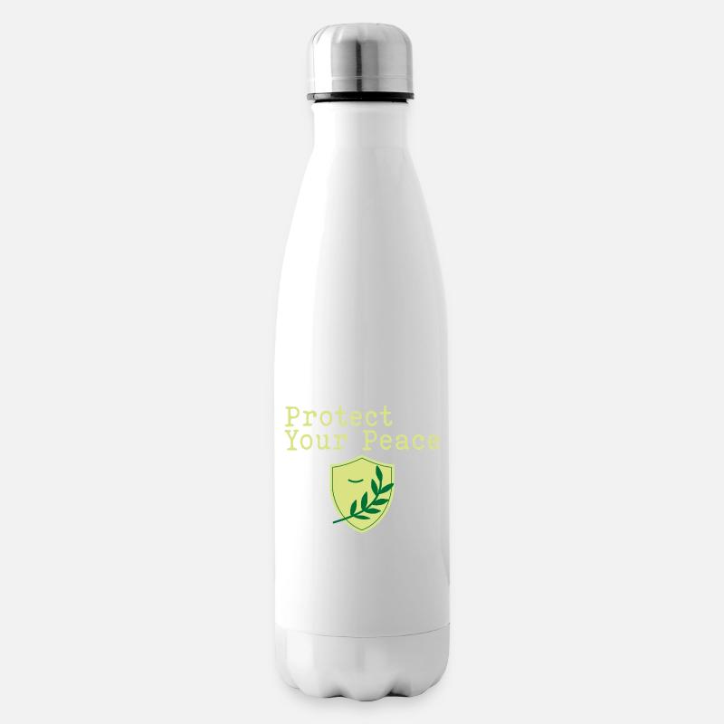 Chroń Swoje Spokój - Bouteille isotherme - blanc