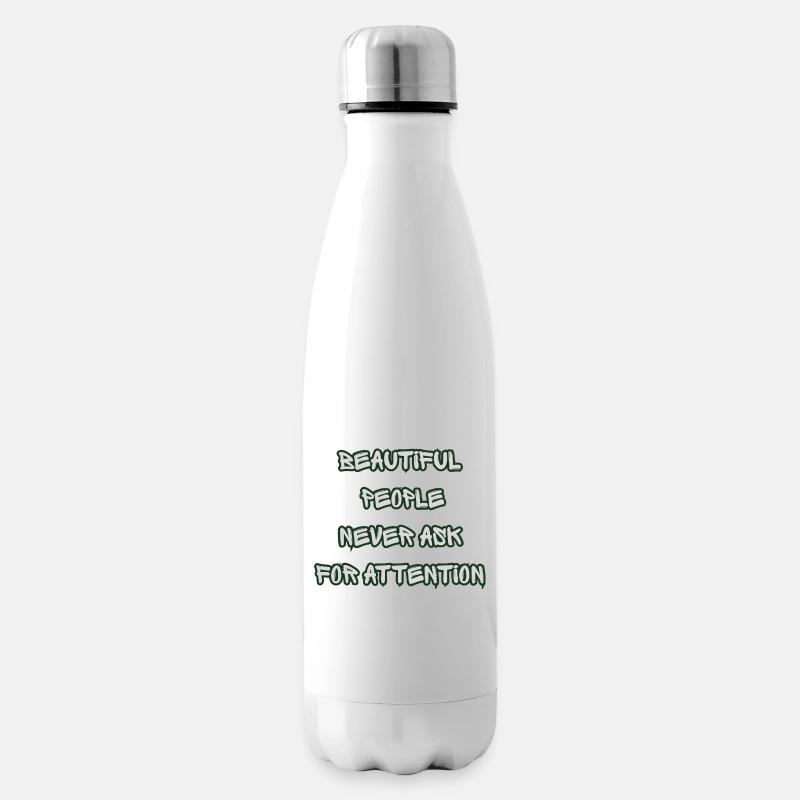 Schön - Isolierflasche - Weiß