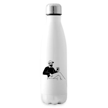 hipster - Insulated Water Bottle - white - Right