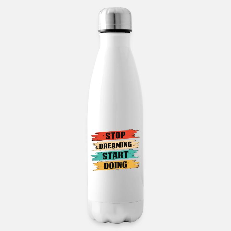 start - Bouteille isotherme - blanc