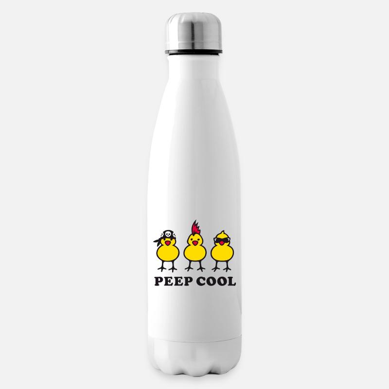 Peep Cool - Isolierflasche - Weiß