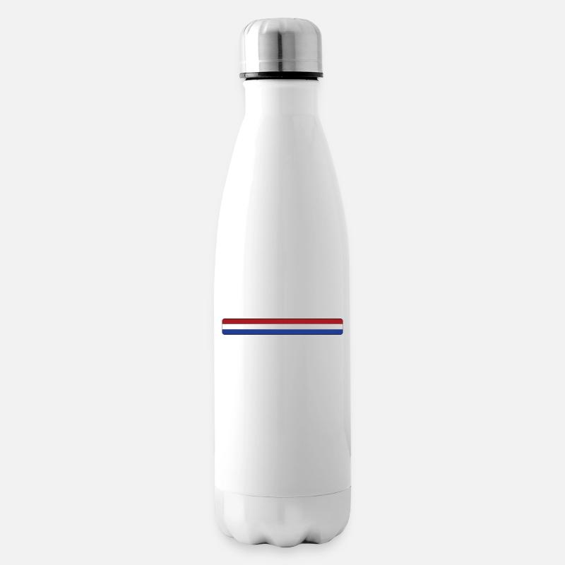 die Niederlande - Isolierflasche - Weiß