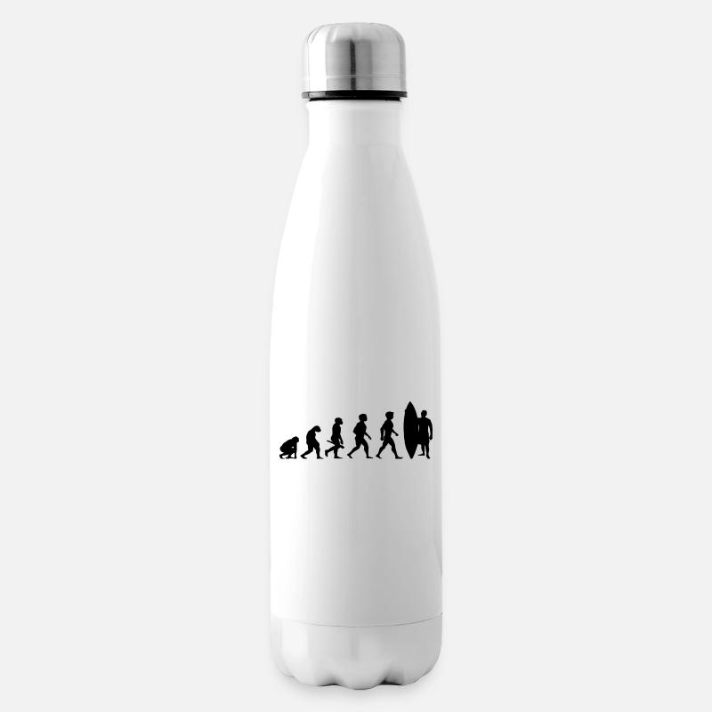 Evolution Surf Surfers surf surf - Bouteille isotherme - blanc