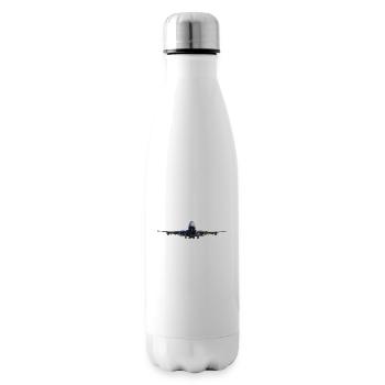 Flugzeug - Isolierflasche - Weiß - Rechts