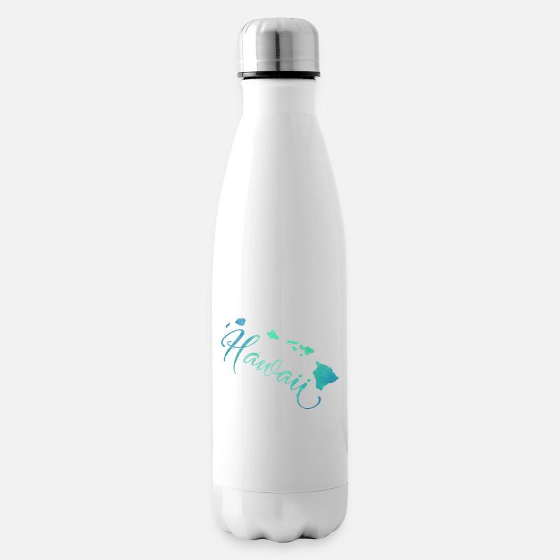 Hawaii - Isolierflasche - Weiß
