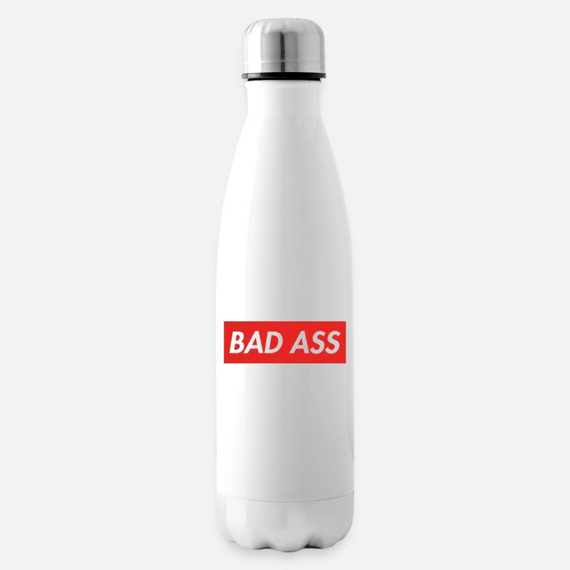 Bad Ass - Bouteille isotherme - blanc