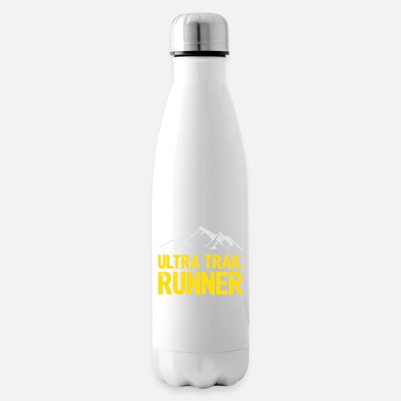 Ultra Trail Runner - Isolierflasche - Weiß