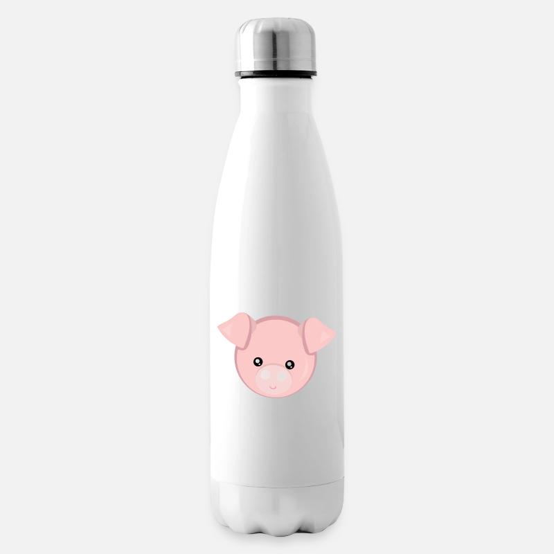 Cochon - Bouteille isotherme - blanc