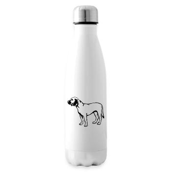 Hannoverscher Schweisshund - Isolierflasche - Weiß - Rechts