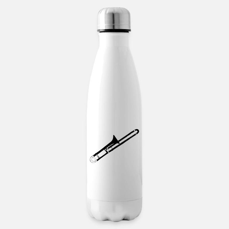 Trombone - Insulated Water Bottle - white
