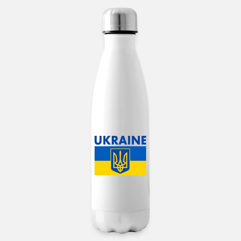 Ukraine - Bouteille isotherme - blanc