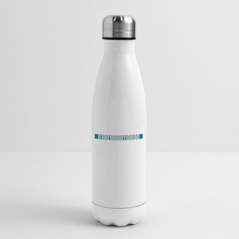 Binary Code Program Language Insulated Water Bottle