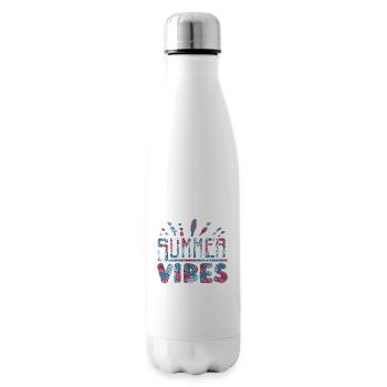 Summer Vibes Summer Mood Holiday - Insulated Water Bottle - white - Right