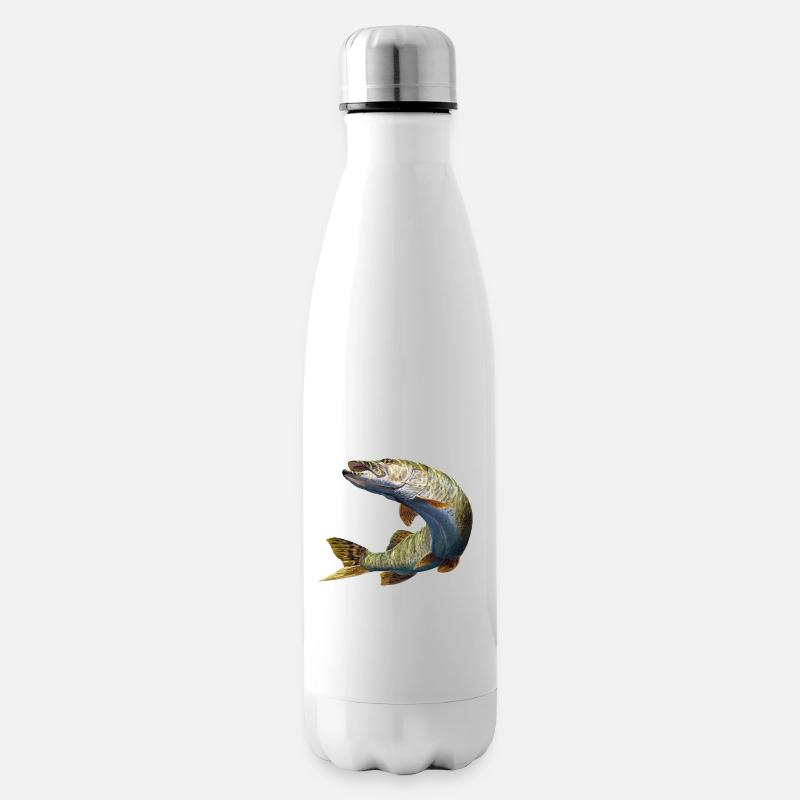 Hecht - Isolierflasche - Weiß