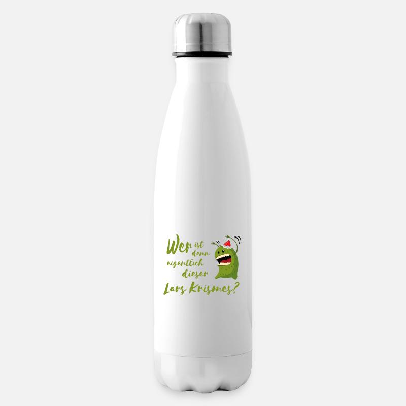 Wer ist denn eigentlich dieser Lars Krismes? - Isolierflasche - Weiß