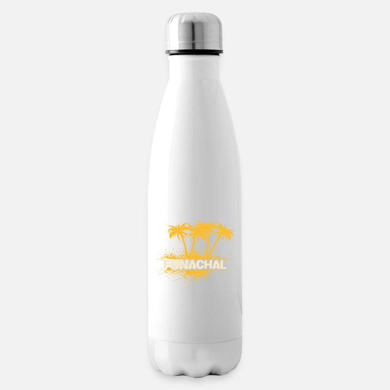 Cadeau pour Funachal - Bouteille isotherme - blanc