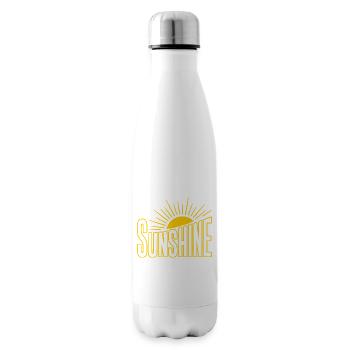 Sonnenstrahl Sunshine Logo - Isolierflasche - Weiß - Rechts