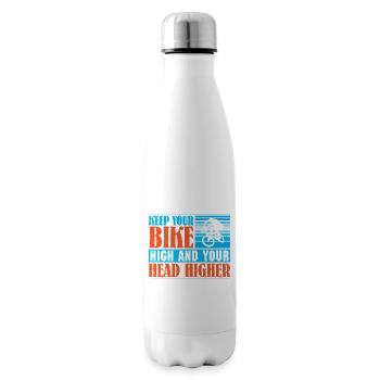 VTT VTT Vélo de Parole Descendance VTT - Bouteille isotherme - blanc - Droite