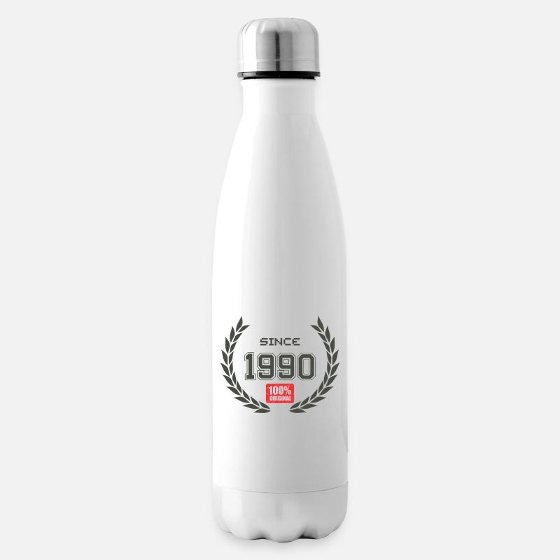 Since 1990 100% original - Insulated Water Bottle - white