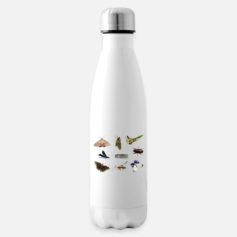 insecte - Bouteille isotherme - blanc