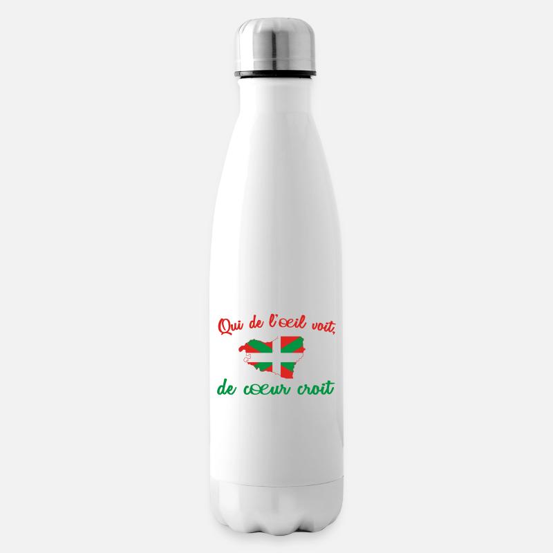 Citation Basque - Bouteille isotherme - blanc