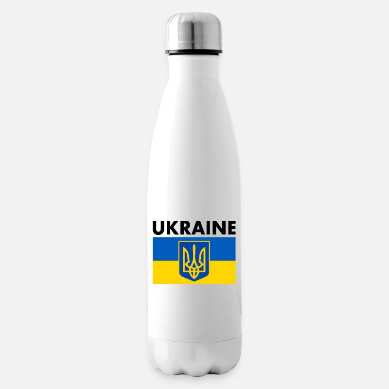 Ukraine - Bouteille isotherme - blanc