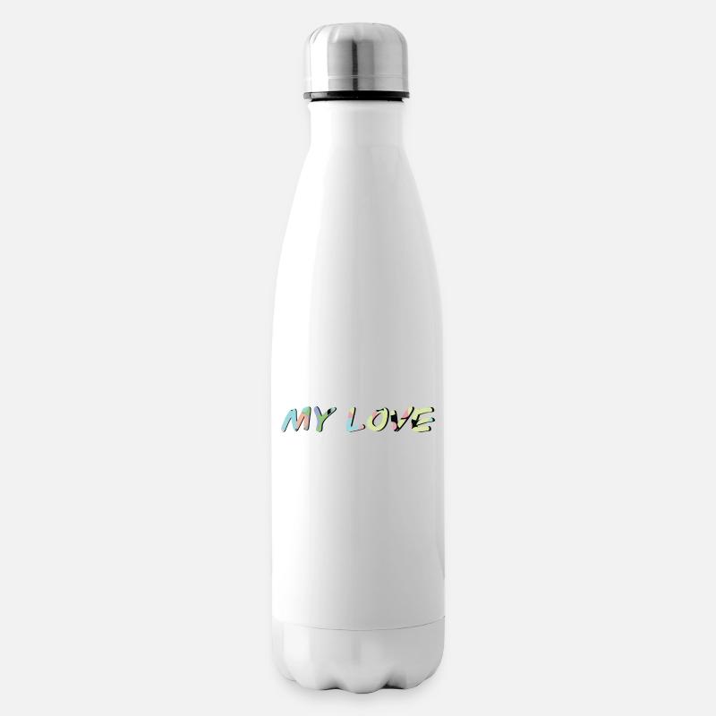 My Love - Isolierflasche - Weiß