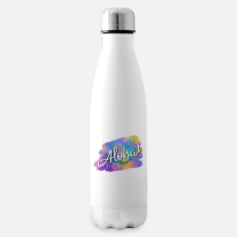 Aloha! - Bouteille isotherme - blanc