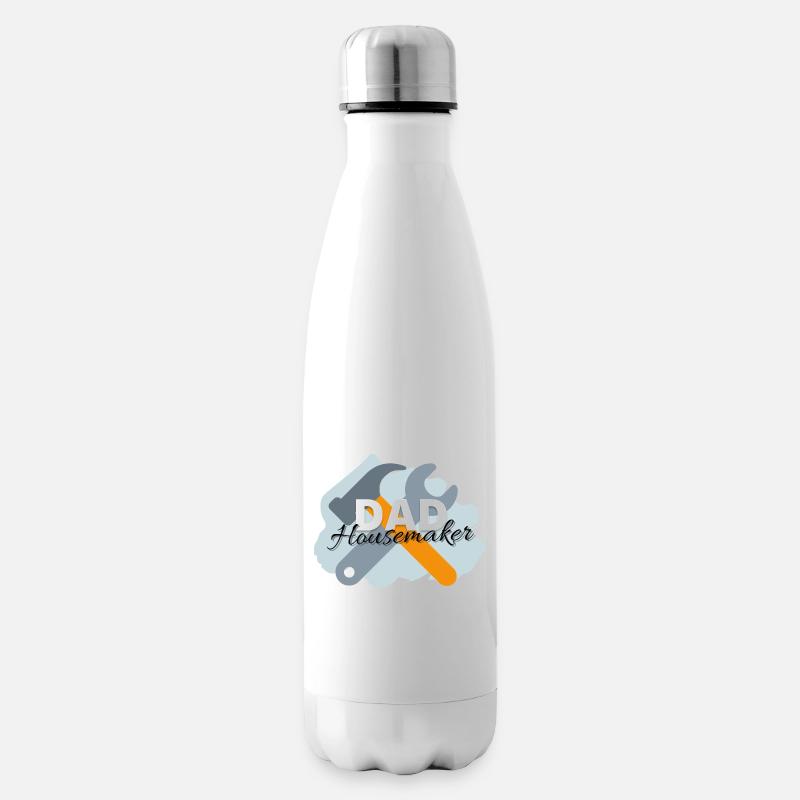 Dad Housemaker - Isolierflasche - Weiß