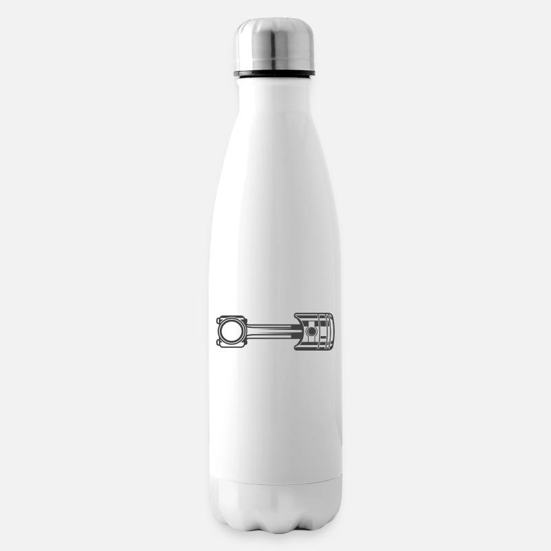 Kolben - Isolierflasche - Weiß
