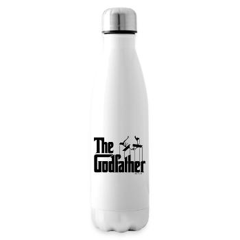 Der Pate The Godfather Logo Marionette - Isolierflasche - Weiß - Rechts