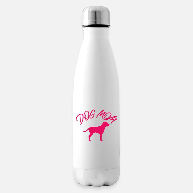 Dog Mom - Isolierflasche - Weiß