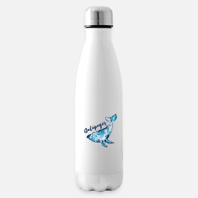 Galapagos-Inseln Wal - Isolierflasche - Weiß
