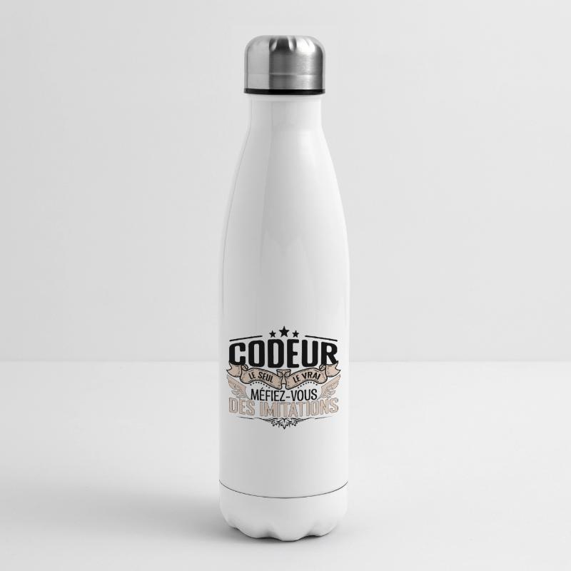 Codeur cadeau Codeur le vrai Codeur Bouteille isotherme