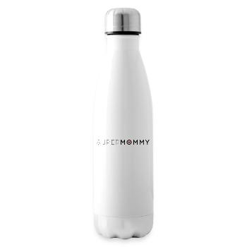 SuperMommy Mama T-shirt - Insulated Water Bottle - white - Right