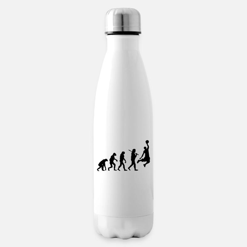 Basketball - Isolierflasche - Weiß