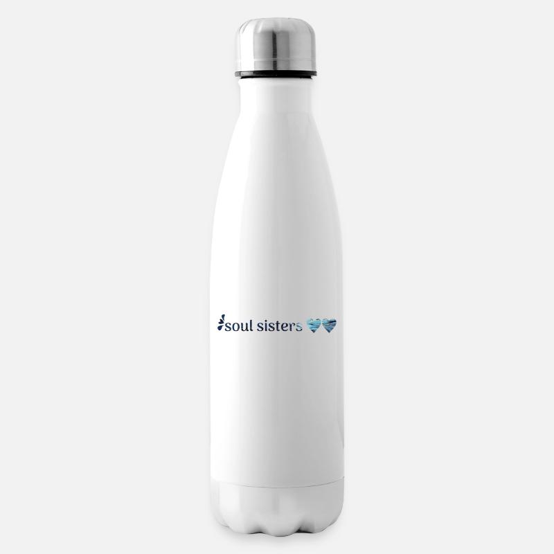 Freunde - soul sisters - Isolierflasche - Weiß