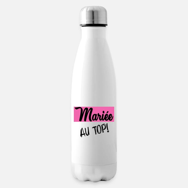 FUTURE MARIEE. EVJF. MARIEE. TEAM. TEAM MARIEE - Bouteille isotherme - blanc