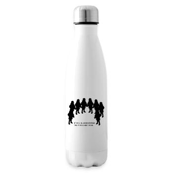 childhood memories - Insulated Water Bottle - white - Right