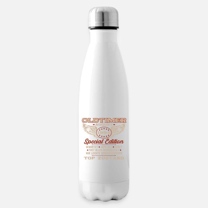 30. Geburtstag Oldtimer August 1994 Jahrgang - Isolierflasche - Weiß