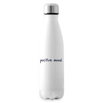 humeur positive - Bouteille isotherme - blanc - Droite