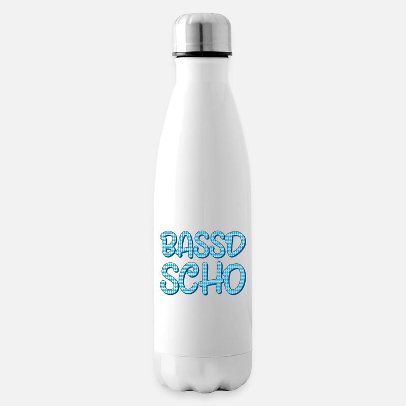 Bassd scho - Isolierflasche - Weiß