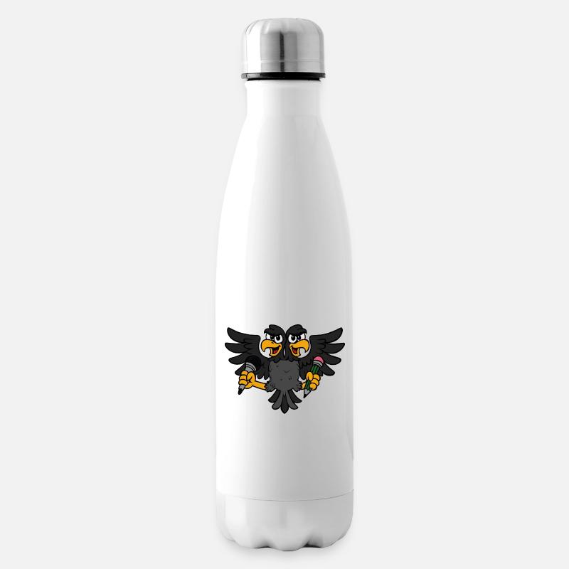 Creative Eagle - Insulated Water Bottle - white