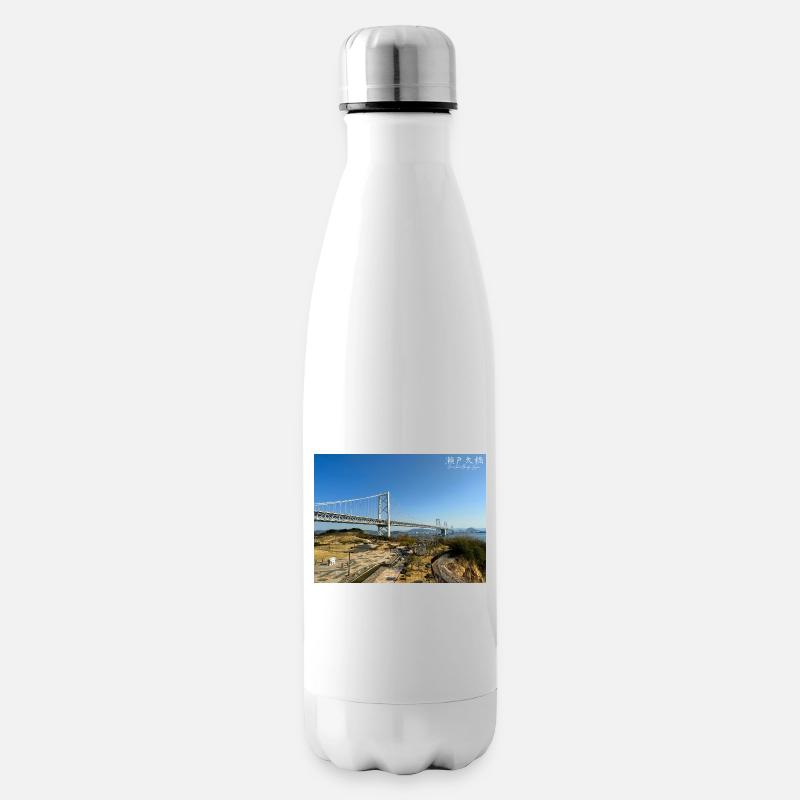 Große Seto-Brücke - Isolierflasche - Weiß