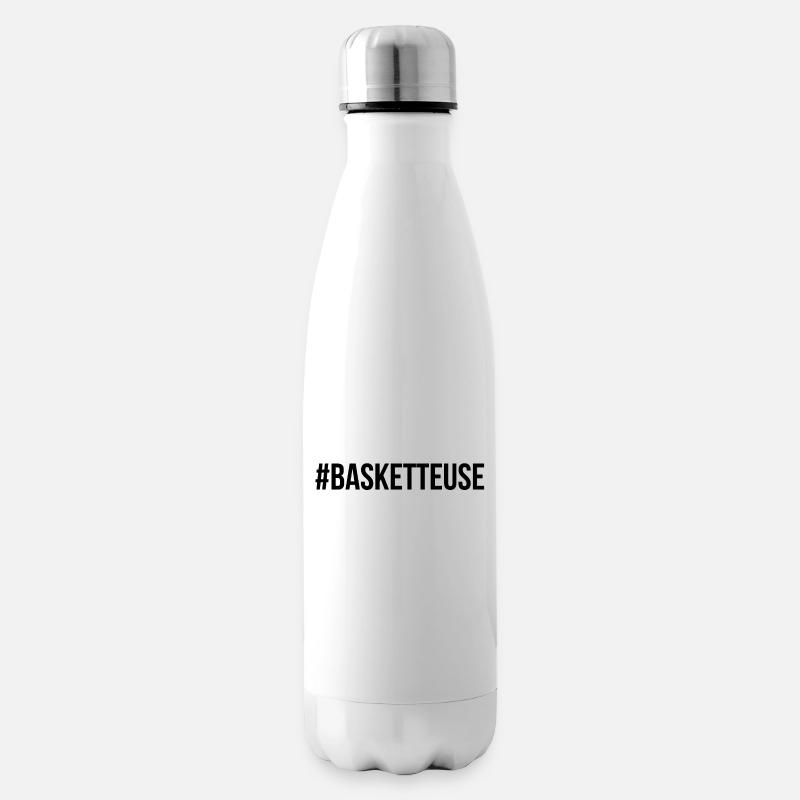 Basketteuse - Bouteille isotherme - blanc