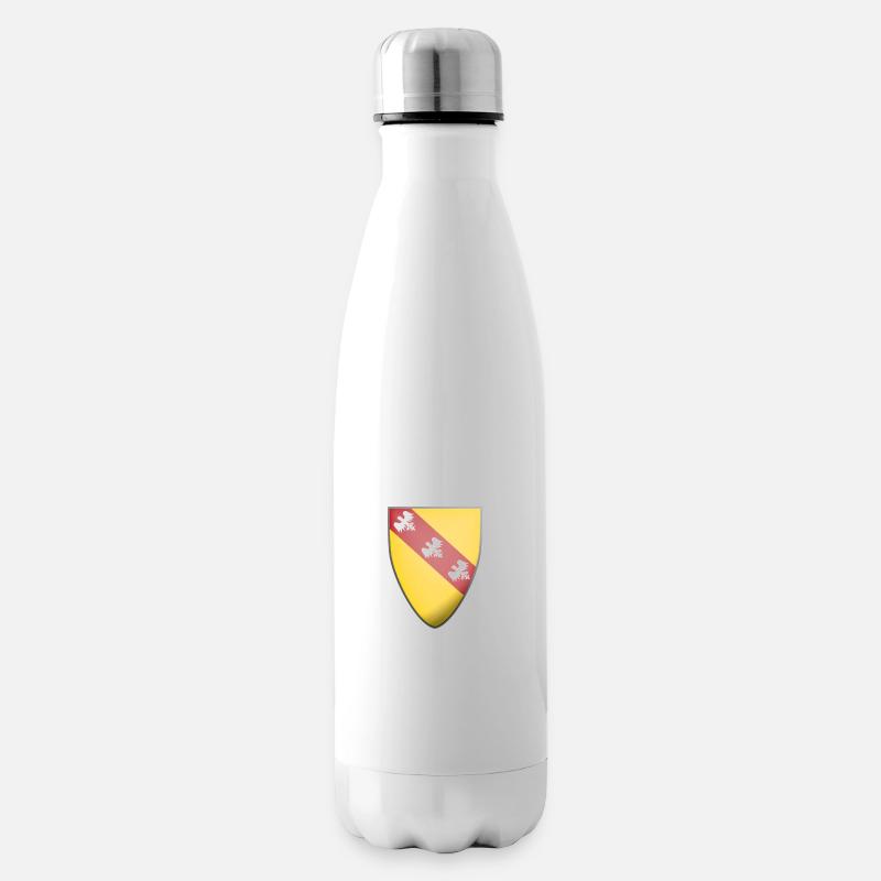 Blason de Lorraine - Bouteille isotherme - blanc