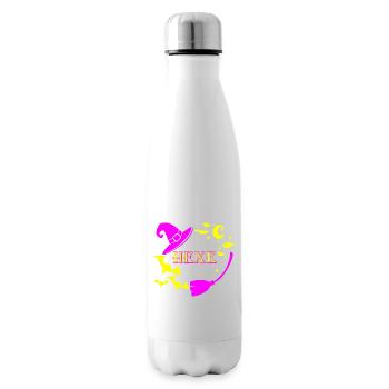 Hexe Halloween Walpurgisnacht - Isolierflasche - Weiß - Rechts