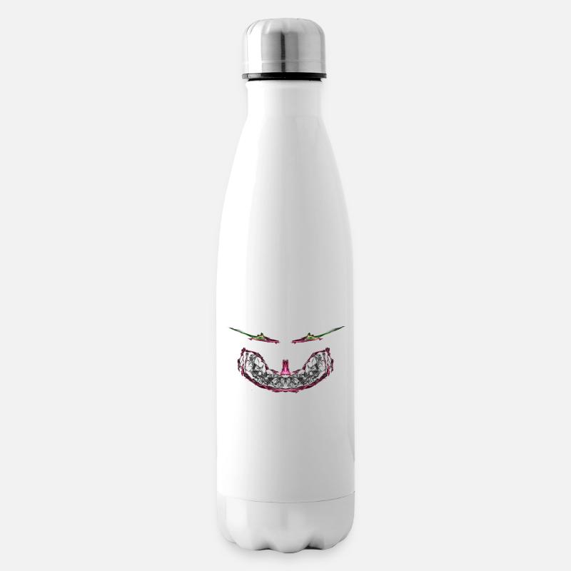 Monstergesicht - Isolierflasche - Weiß