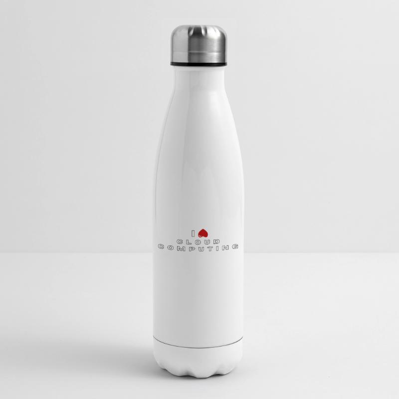 I hate Cloud computing Insulated Water Bottle